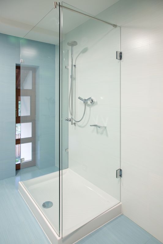 Elegant Frameless Glass Shower